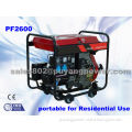 50Hz 220V single phase portable diesel generator 2000W